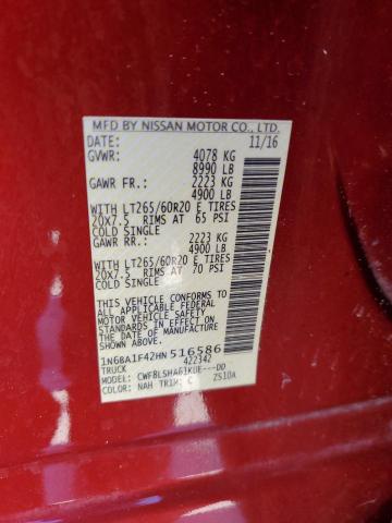 2017 NISSAN TITAN XD S - 1N6BA1F42HN516586