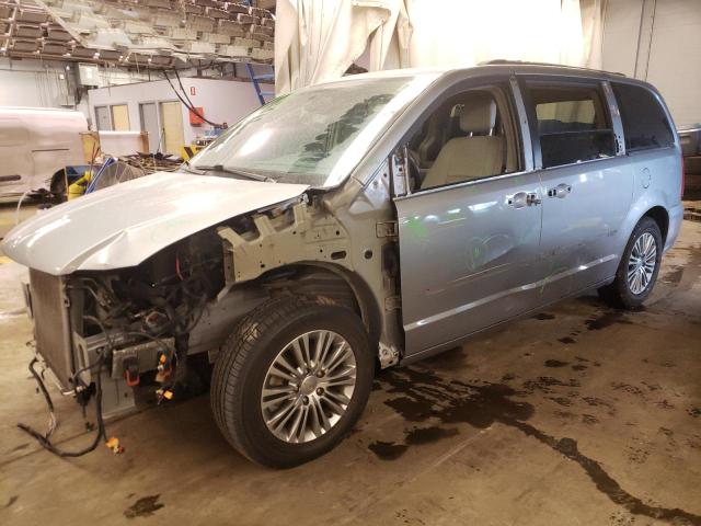 Salvage cars for sale at Wheeling, IL auction: 2014 Chrysler Town & Country Touring L