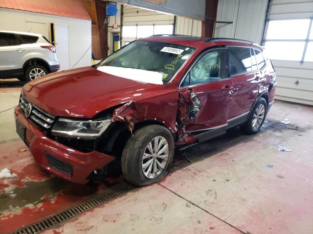 Vehiculos salvage en venta de Copart Angola, NY: 2018 Volkswagen Tiguan SE