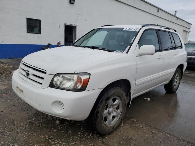 Salvage cars for sale from Copart Farr West, UT: 2004 Toyota Highlander