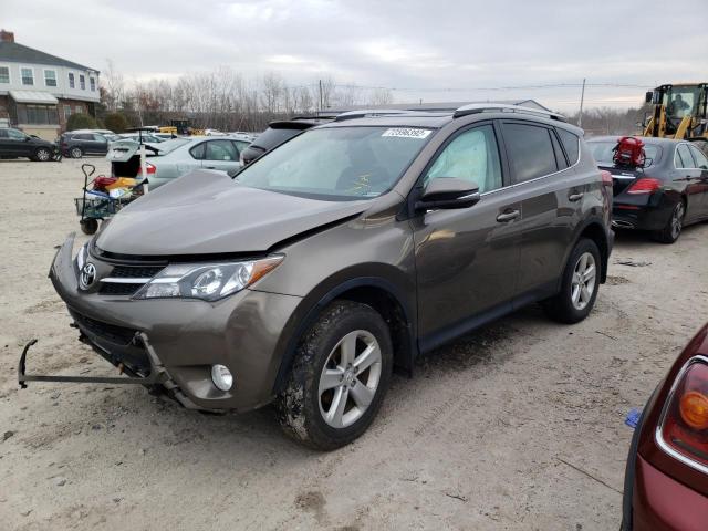 Vehiculos salvage en venta de Copart Billerica, MA: 2014 Toyota Rav4 XLE