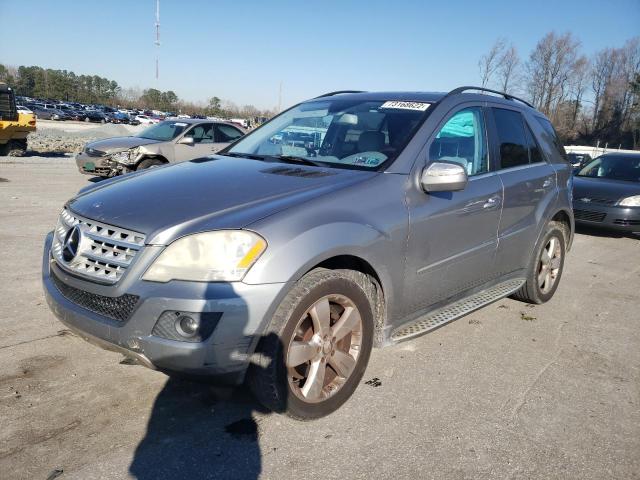 Salvage cars for sale from Copart Dunn, NC: 2010 Mercedes-Benz ML 350