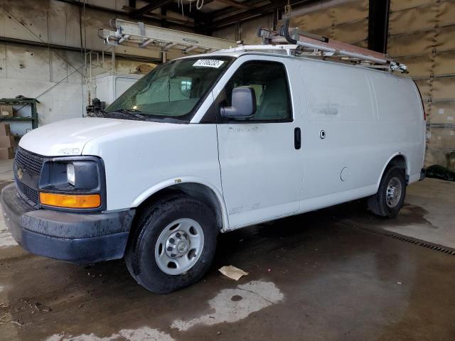 Salvage cars for sale from Copart Graham, WA: 2013 Chevrolet Express G2500
