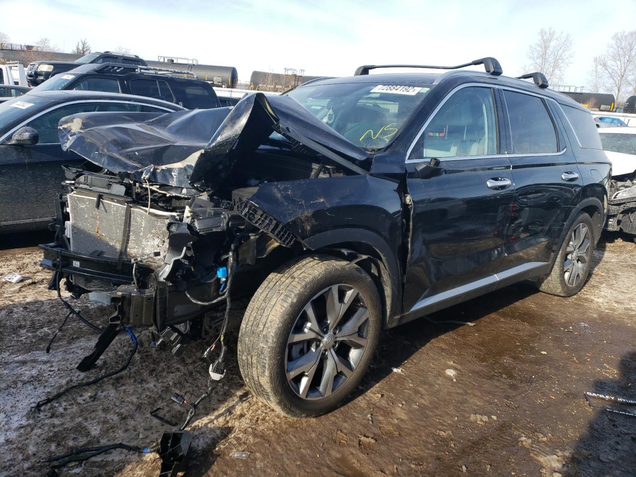 KM8R4DHE1MU248416 HYUNDAI PALISADE 2021