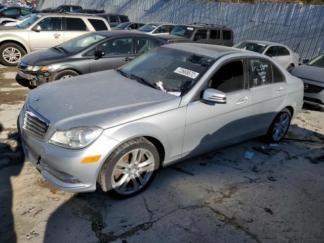 Salvage cars for sale from Copart Fairburn, GA: 2014 Mercedes-Benz C 300 4matic