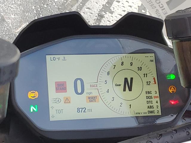 2022 DUCATI PANIGALE V ZDMHAATW3NB008308