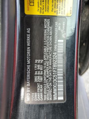 WMWXU3C51FT892324 Mini Cooper
