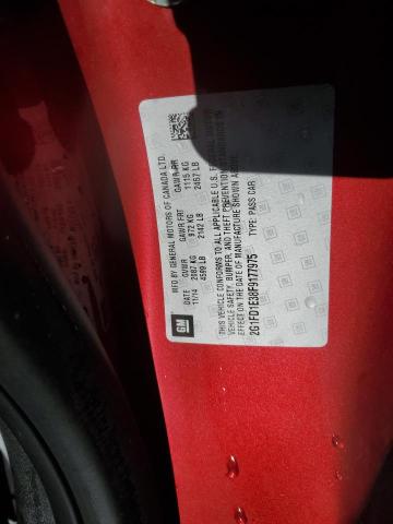 2015 CHEVROLET CAMARO LT - 2G1FD1E38F9177975