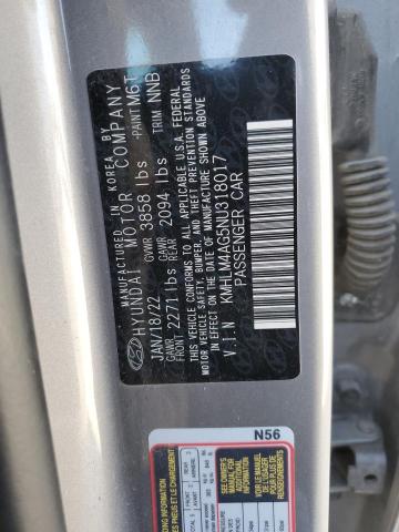 2022 HYUNDAI ELANTRA SE - KMHLM4AG5NU318017