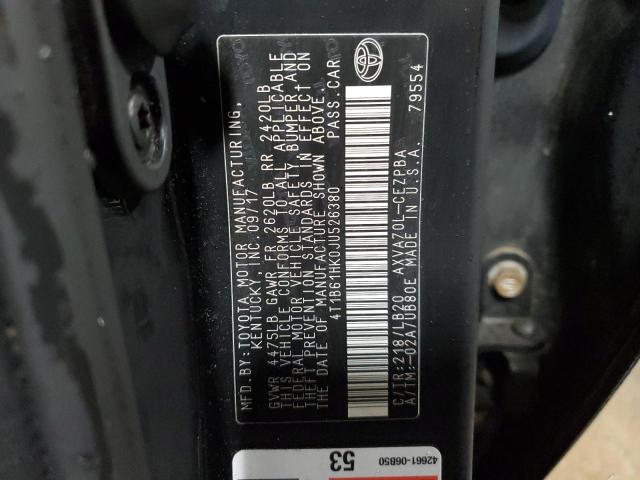 2018 TOYOTA CAMRY XSE - 4T1B61HK0JU526380