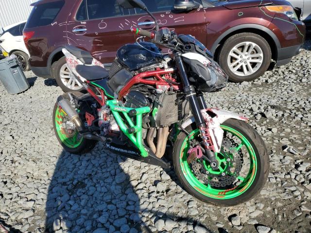 Salvage motorcycles for sale at Windsor, NJ auction: 2019 Kawasaki ZR900
