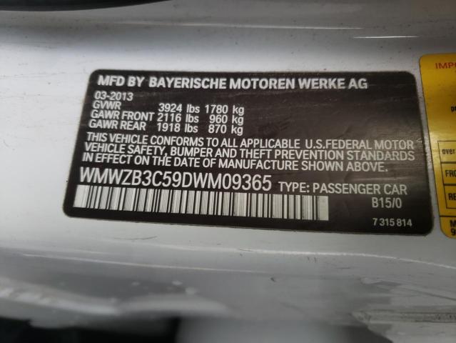 WMWZB3C59DWM09365 Mini COOPER COUNTRYMAN