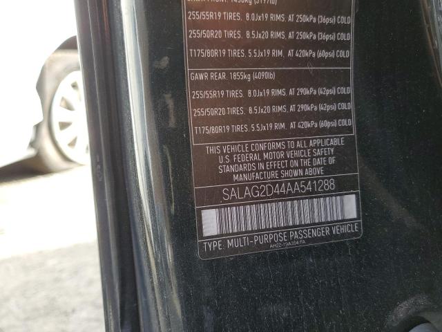 SALAG2D44AA541288 Land Rover LR4 HSE