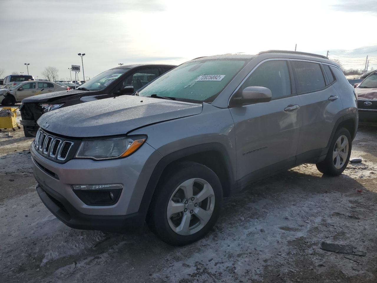 2018 Jeep Compass Latitude VIN: 3C4NJDBB9JT436455 Lot: 72825892