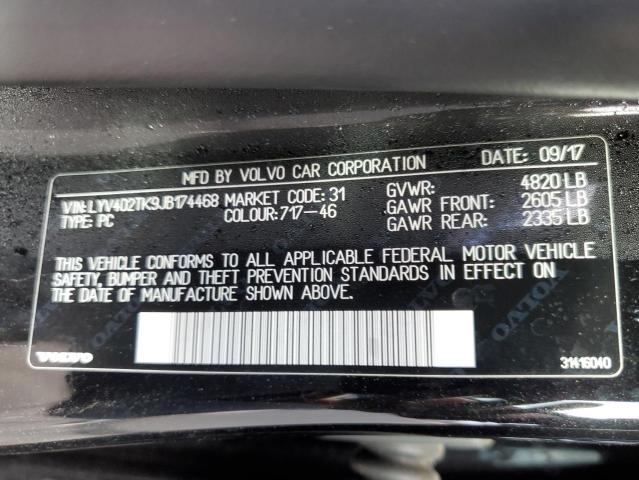 LYV402TK9JB174468 Volvo S60