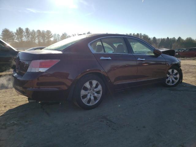 VIN: 1HGCP36839A048043 Auction: COPART Lot: 72719402 Location: MD - BALTIMORE 1HGCP36839A048043 HONDA ACCORD 2009 MAROON Photo 3
