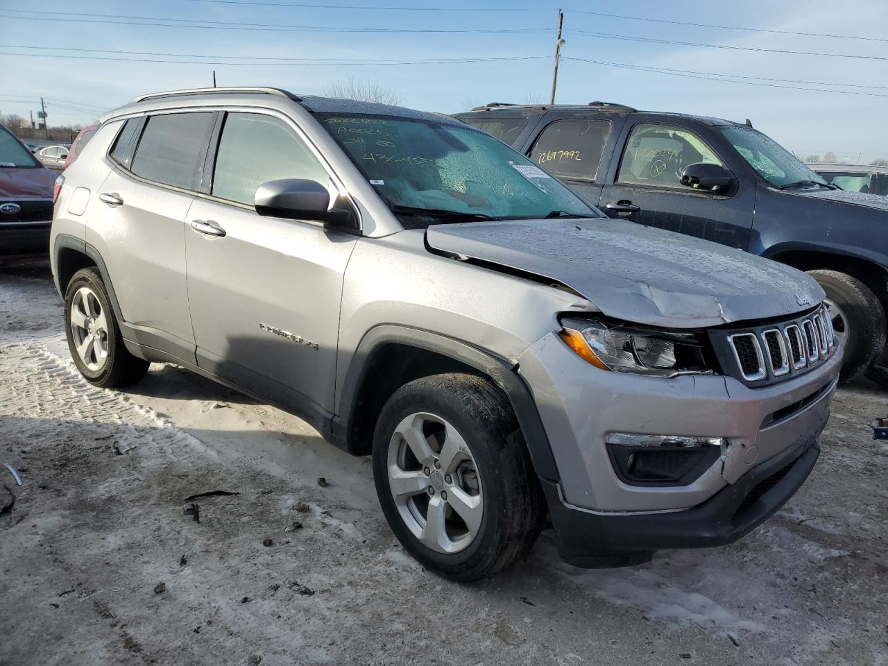 2018 Jeep Compass Latitude VIN: 3C4NJDBB9JT436455 Lot: 72825892