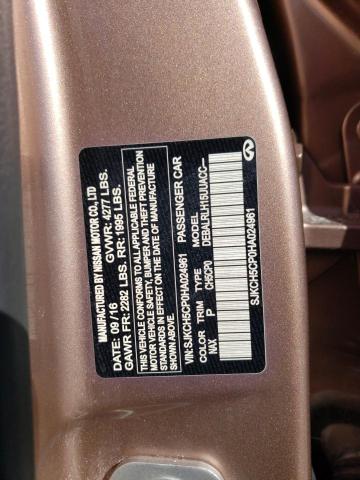 2017 INFINITI QX30 BASE - SJKCH5CP0HA024961
