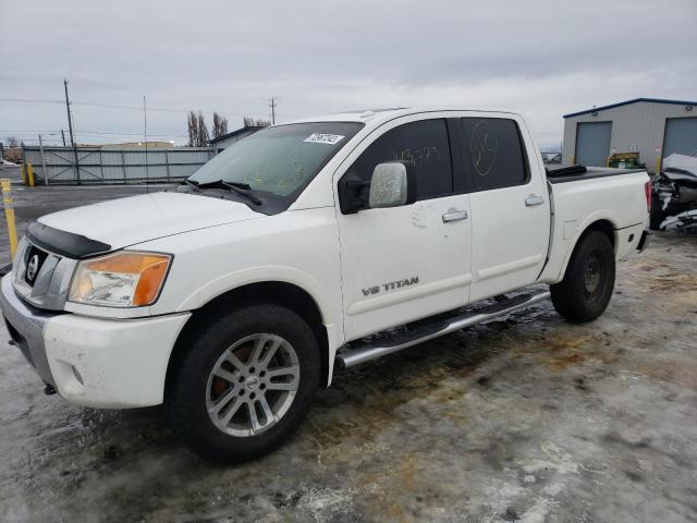 Salvage cars for sale from Copart Airway Heights, WA: 2011 Nissan Titan S