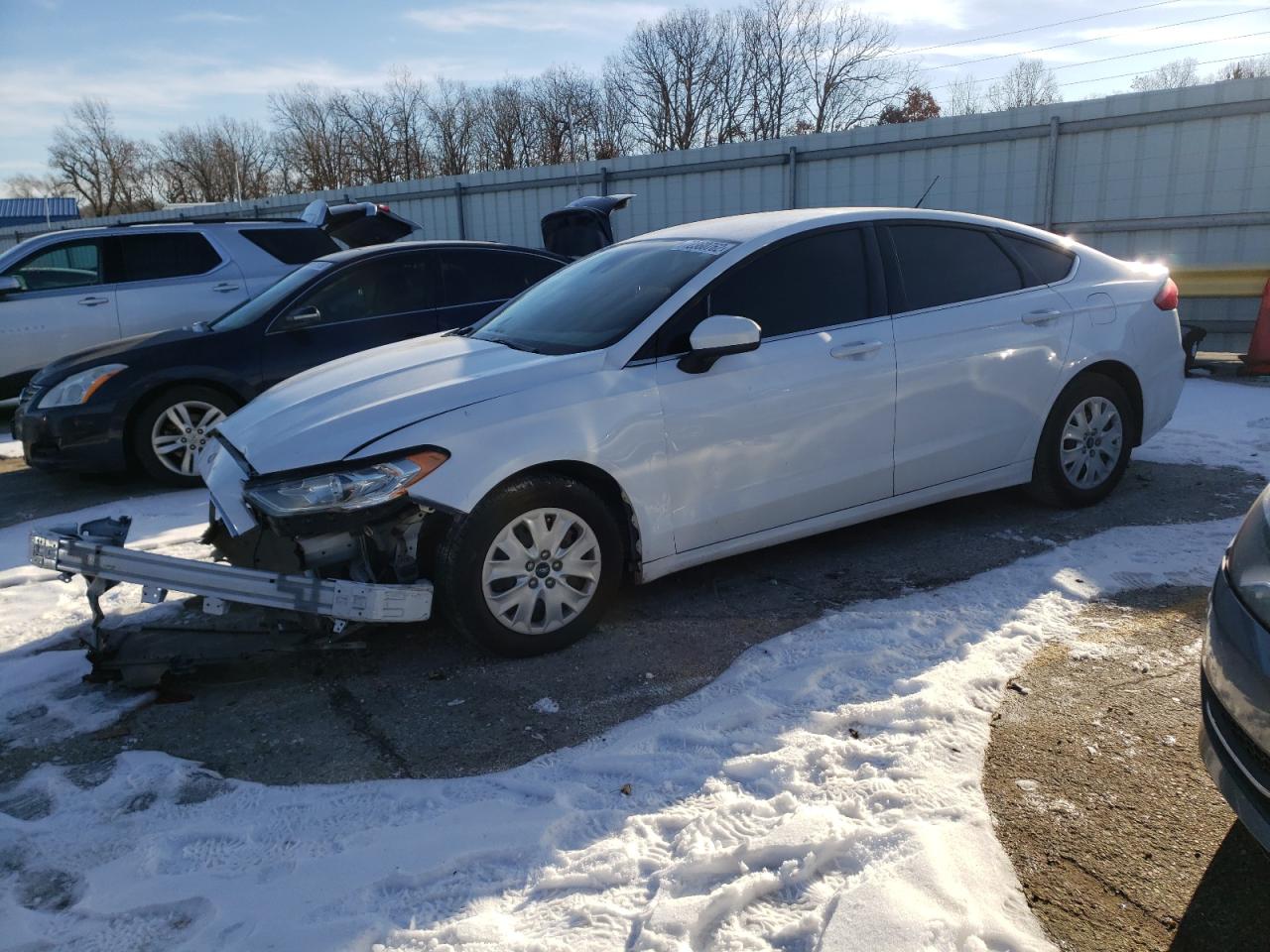 2019 Ford Fusion S VIN: 3FA6P0G77KR213402 Lot: 72380762