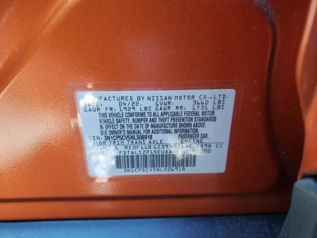 2022 NISSAN KICKS SV - 3N1CP5CV5NL506918