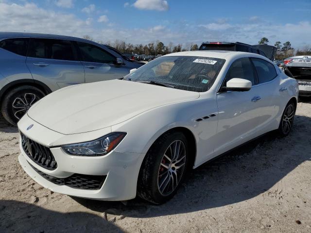 Salvage cars for sale at Houston, TX auction: 2019 Maserati Ghibli S