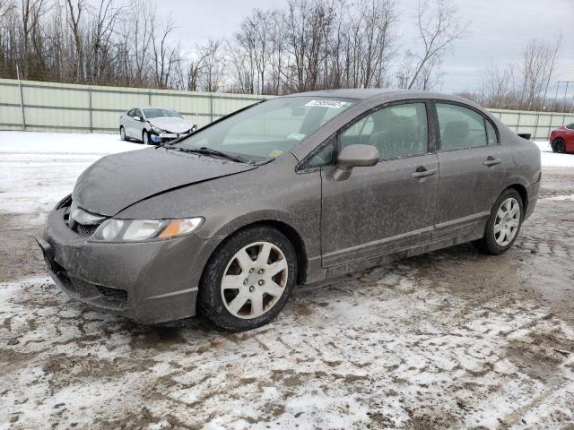 Salvage cars for sale from Copart Leroy, NY: 2009 Honda Civic LX