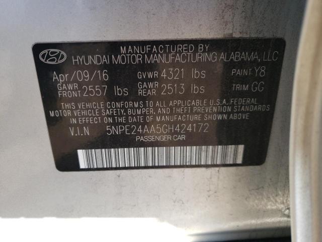 2016 HYUNDAI SONATA ECO - 5NPE24AA5GH424172