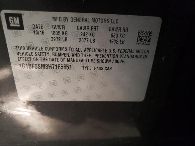 2017 CHEVROLET CRUZE PREM - 1G1BF5SM8H7165651