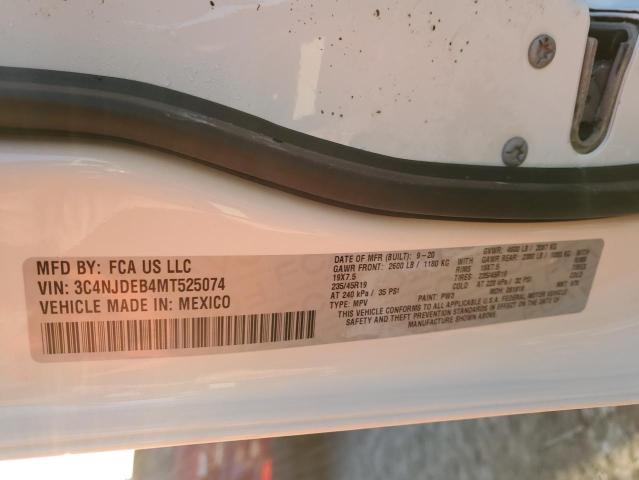 2021 JEEP COMPASS 80 3C4NJDEB4MT525074