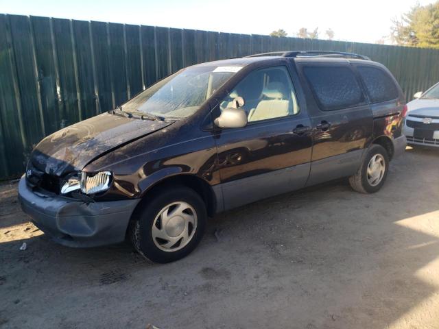 Salvage cars for sale from Copart Finksburg, MD: 2001 Toyota Sienna LE