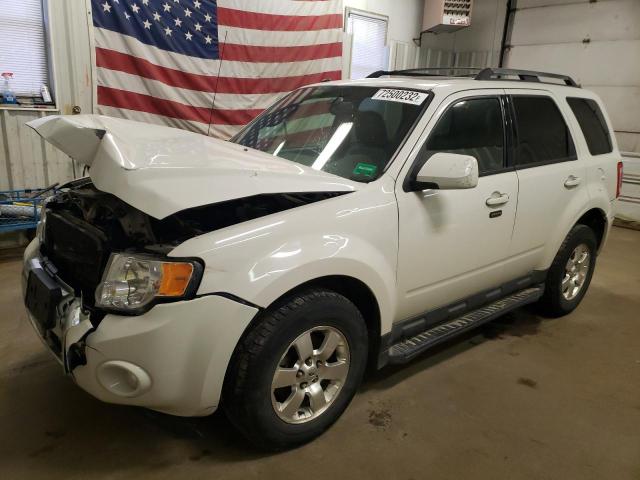 Salvage cars for sale from Copart Lyman, ME: 2012 Ford Escape LIM