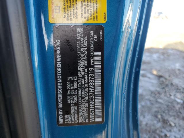 2017 BMW M2 WBS1H9C37HV887319