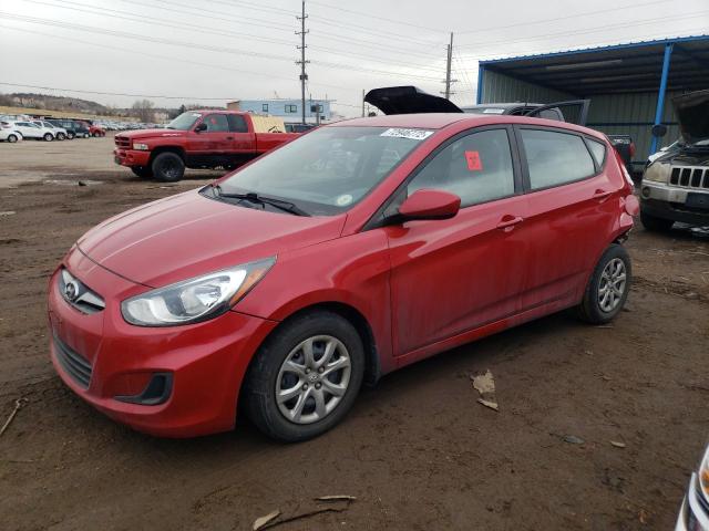 Salvage cars for sale from Copart Colorado Springs, CO: 2014 Hyundai Accent GLS