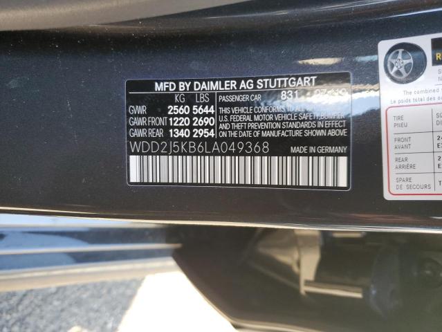 2020 MERCEDES-BENZ CLS 450 4M - WDD2J5KB6LA049368