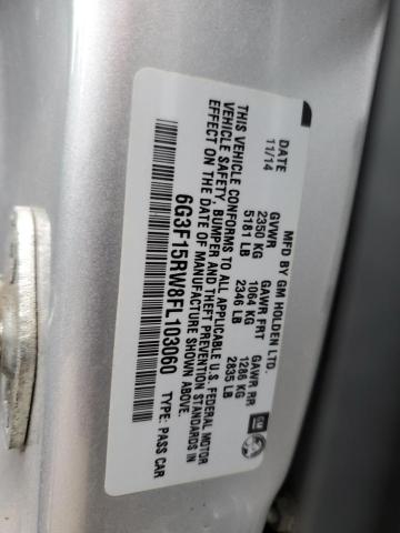 2015 CHEVROLET SS - 6G3F15RW8FL103060