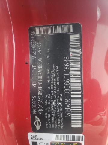 WMWRE33586TL16638 Mini Cooper