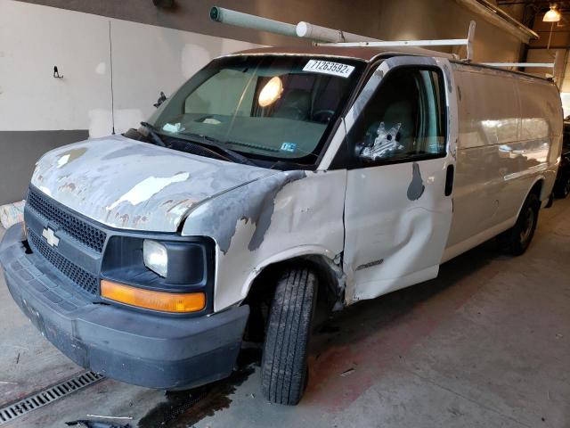 Salvage cars for sale from Copart Sandston, VA: 2003 Chevrolet Express G3