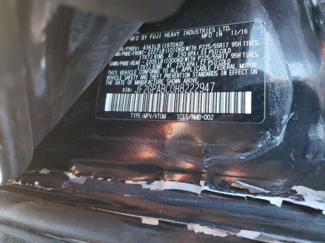 JF2GPABC0H8222947 Subaru Crosstrek Premium