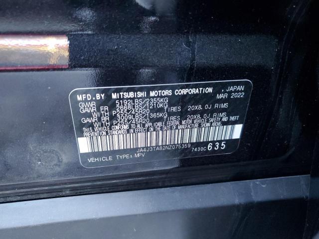 JA4J3TA82NZ075359 Mitsubishi Outlander Es