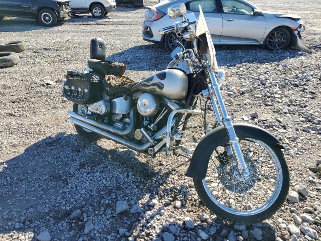 Salvage motorcycles for sale at Hueytown, AL auction: 1989 Harley-Davidson Fxst Custo