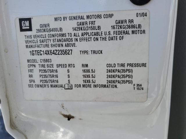 1GTEC14X64Z235627 GMC New Sierra C1500