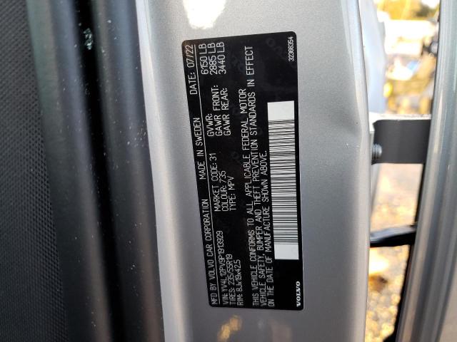 2023 VOLVO XC90 CORE - YV4L12PV9P1913929