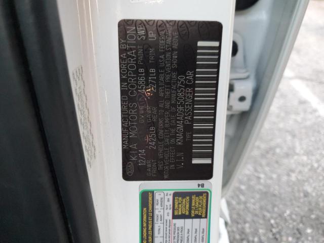 2015 KIA OPTIMA HYB - KNAGM4AD9F5085750