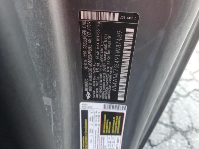 WMWMF73549TW87489 Mini COOPER S
