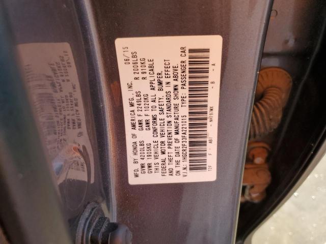2015 HONDA ACCORD LX - 1HGCR2F33FA221015