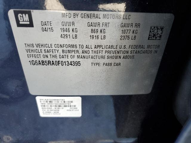 2015 CADILLAC ATS - 1G6AB5RA0F0134395