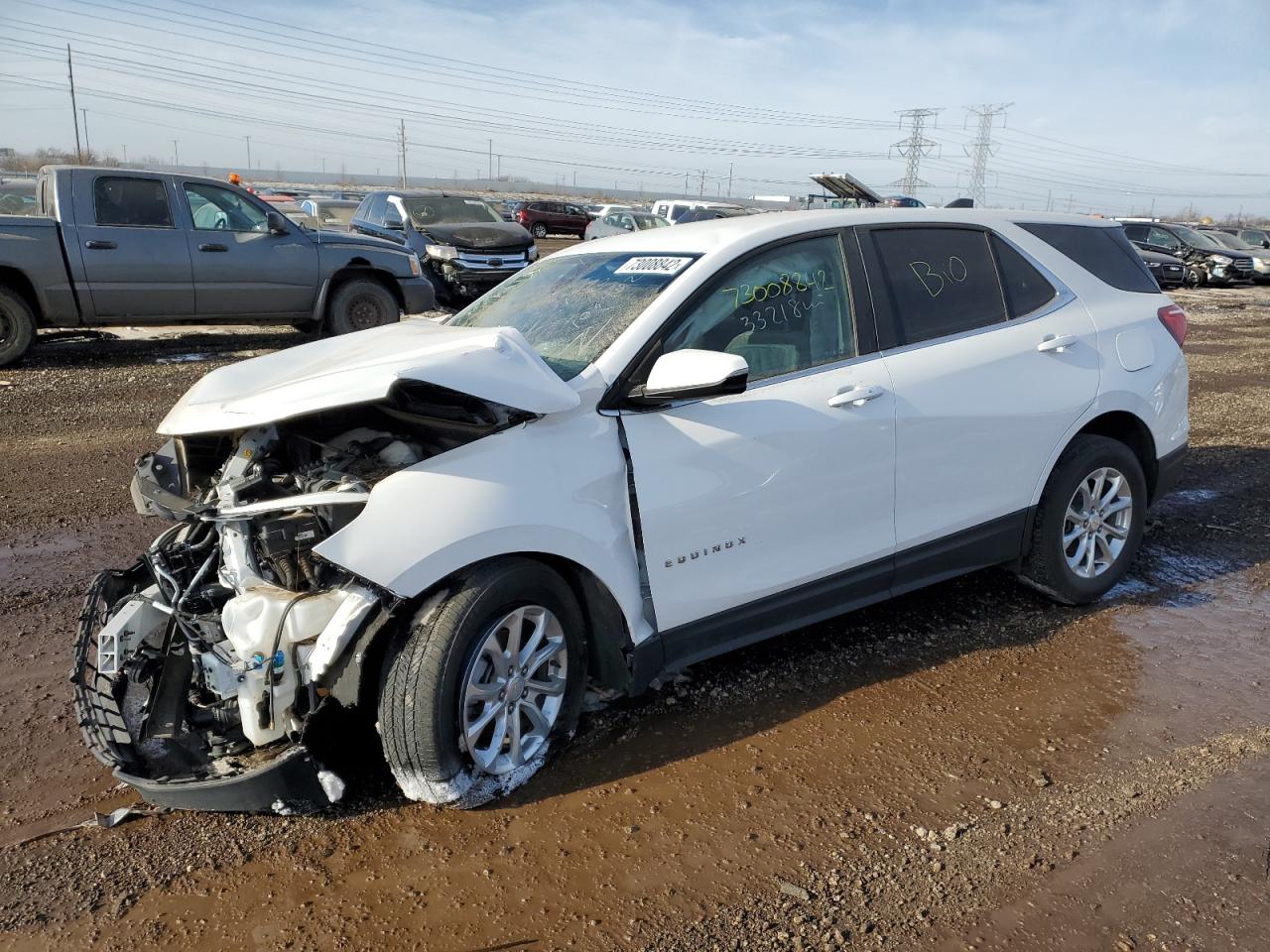 2021 Chevrolet Equinox Lt VIN: 3GNAXUEV9ML361285 Lot: 73008842