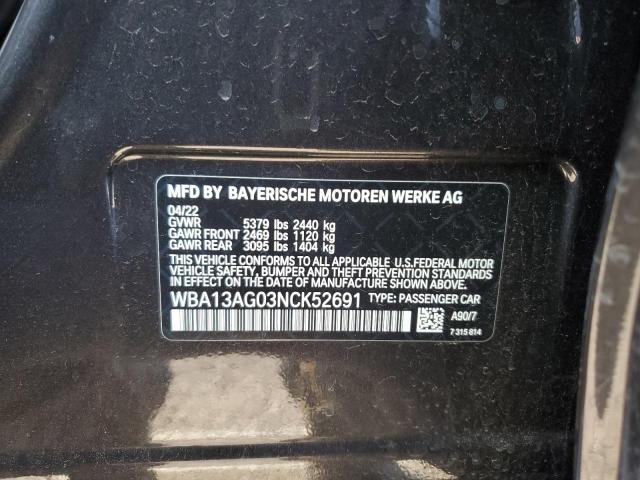 2022 BMW 530E - WBA13AG03NCK52691