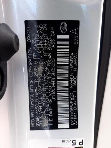 Фото: JTHX9JBH7L2035820 - 13